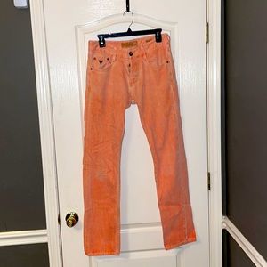 Vintage Peach Colored Guess Jeans Size 30x32